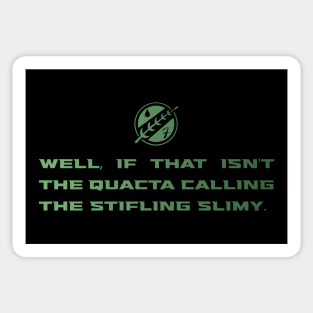 Slimy Quacta Sticker